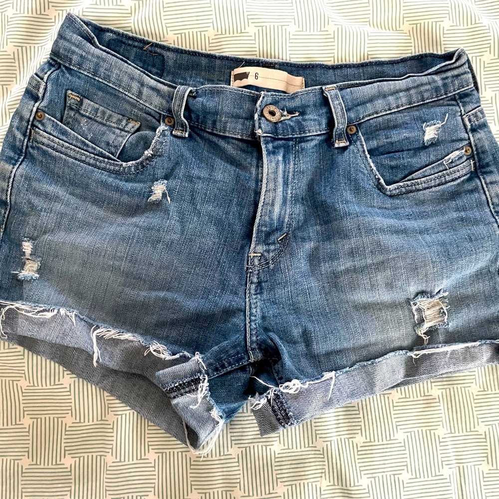 Levi’s Denim Cutoff Shorts
